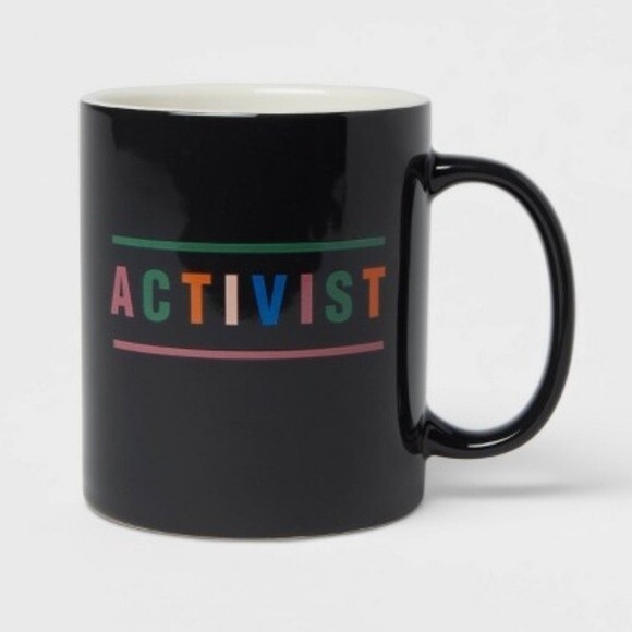 Room Essentials Stoneware Activist Mug - Picture 1 of 4